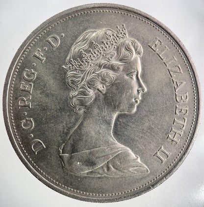 1972 Elizabeth II 2nd One Crown Coin | Very High Grade