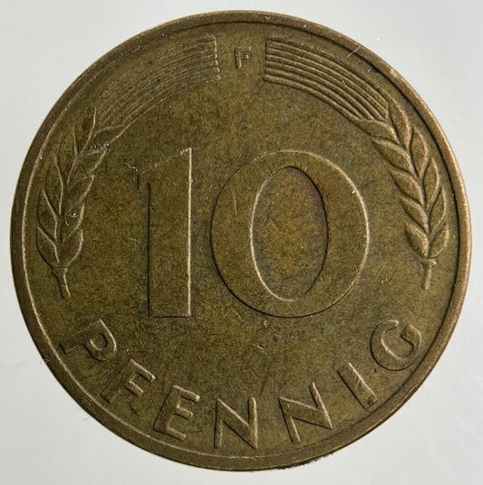 1972 Germany 10 Pfennig Coin | Fine Collectable Grade