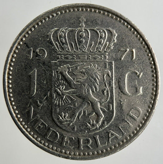 1971 Netherlands 1 Gulden Coin | Fine Collectable Grade