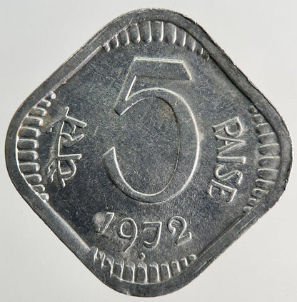1972 India 5 Paise Coin | Fine Collectable Grade