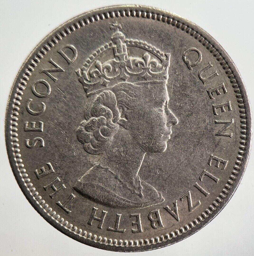 1972 Hong Kong 50 Cents Coin | Fine Collectable Grade | a4773