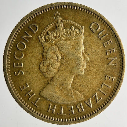 1972 Hong Kong 10 Cents Coin | Fine Collectable Grade