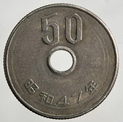 1972 Japan 50 Yen Coin | Fine Collectable Grade