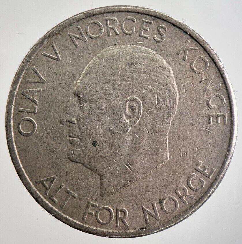 1972 Norway 5 Kroner Coin | Collectable Grade | a7016