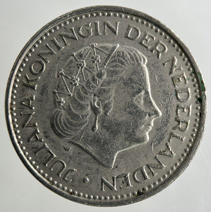 1972 Netherlands 1 Gulden Coin | Fine Collectable Grade