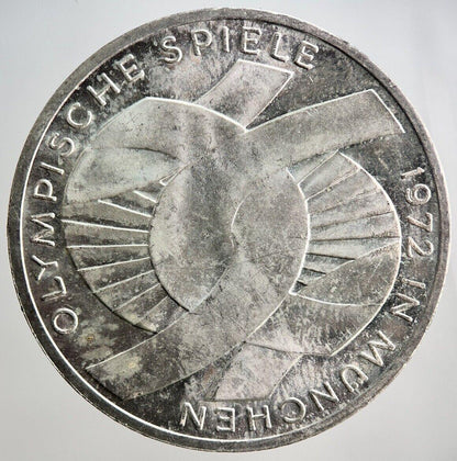 1972-G Germany 10 Mark Silver Coin | Fine Collectable Grade | a2588