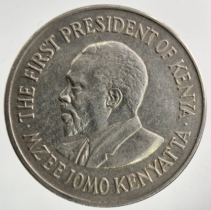 1973 Africa Kenya 1 Shilling Coin | Fine Collectable Grade