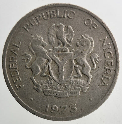 1973 Africa Nigeria One Cobo Coin | Collectable Grade