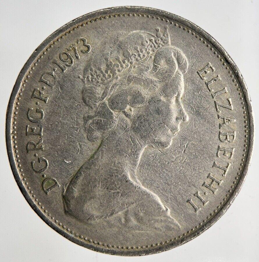1973 Elizabeth II 10p 10 Ten Pence Coin | Fine Collectable Grade