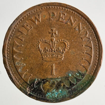 1973 Elizabeth II 2nd New 1/2 Half-Penny Coin | Fine Collectable Grade