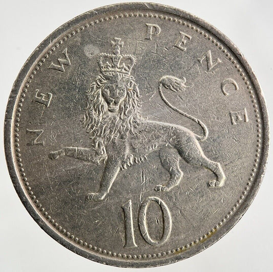 1973 Elizabeth II 2nd 10p Ten-Pence Coin | Fine Collectable Grade