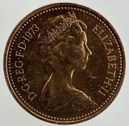 1973 Elizabeth II 2nd 1p One-Penny Coin | Very High Grade