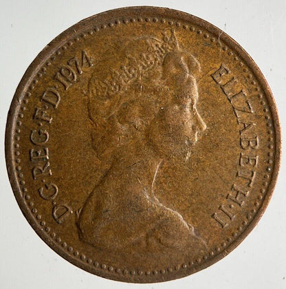 1974 Elizabeth II 2nd New Half-Penny Coin | Very High Grade