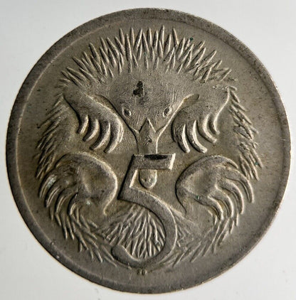 1974 Australia 5 Cents Coin | Fine Collectable Grade