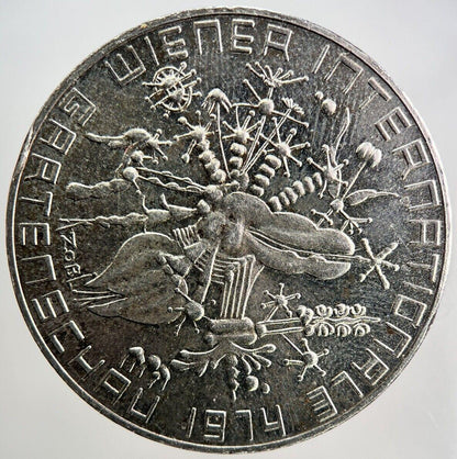 1974 Austria 50 Schilling Silver Coin | Fine Collectable Grade | a3631