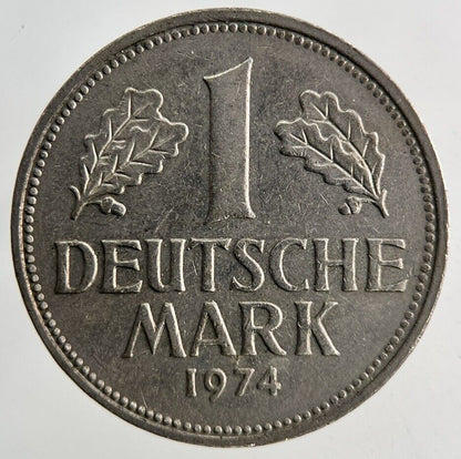 1974 Germany 1 Mark Coin | Fine Collectable Grade