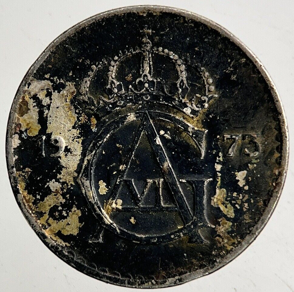 1973 Sweden 10 Ore Coin | Fine Collectable Grade