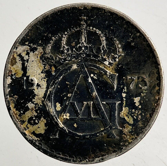 1973 Sweden 10 Ore Coin | Fine Collectable Grade