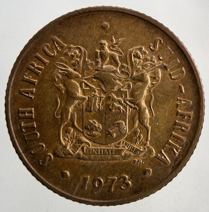 1973 South Africa 2 Cents Coin | Fine Collectable Grade