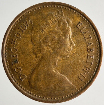 1974 Elizabeth II New 1/2 Half-Penny Coin | Very High Grade