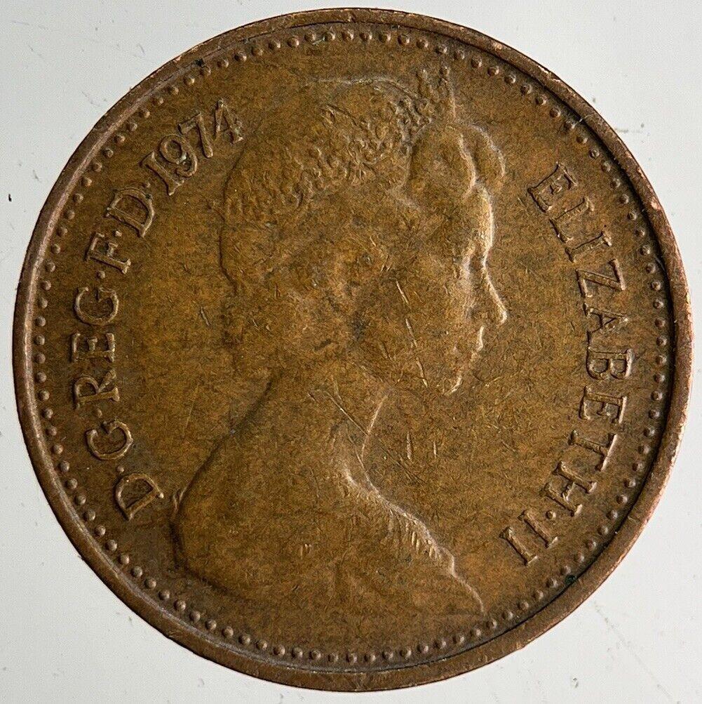 1974 Elizabeth II New 1/2 Half-Penny Coin | Very High Grade