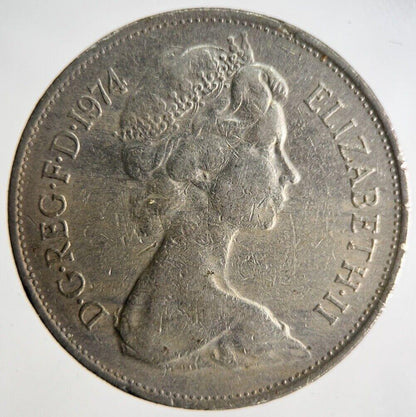 1974 Elizabeth II 10p Ten 10 Pence Coin | Fine Collectable Grade