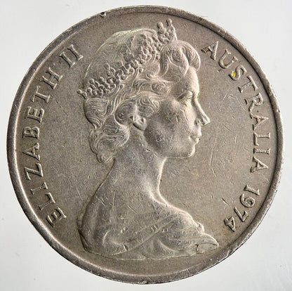 1974 Australia 20 Cents Coin | Fine Collectable Grade