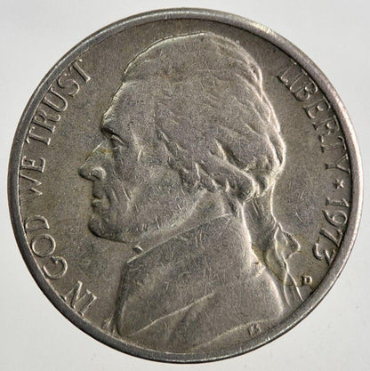 1973 US USA Jefferson Nickel 5 Cents Coin | Fine Collectable Grade