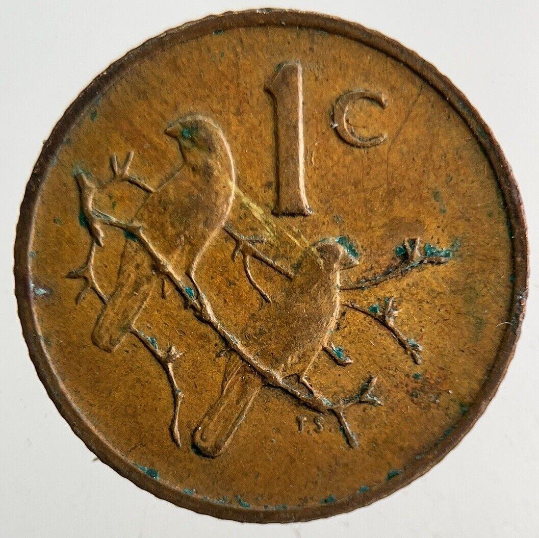 1974 South Africa 1 Cent Coin | Fine Collectable Grade