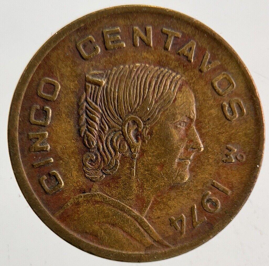 1974 Mexico 5 Cinco Centavos Coin | Fine Collectable Grade