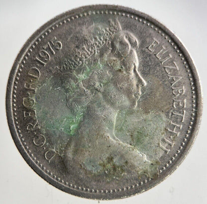 1975 Elizabeth II 2nd 5p Five-Pence Coin | Fine Collectable Grade