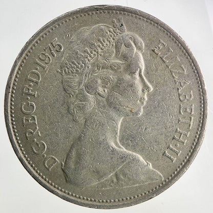1975 Elizabeth II 2nd 10p Ten-Pence Coin | Fine Collectable Grade