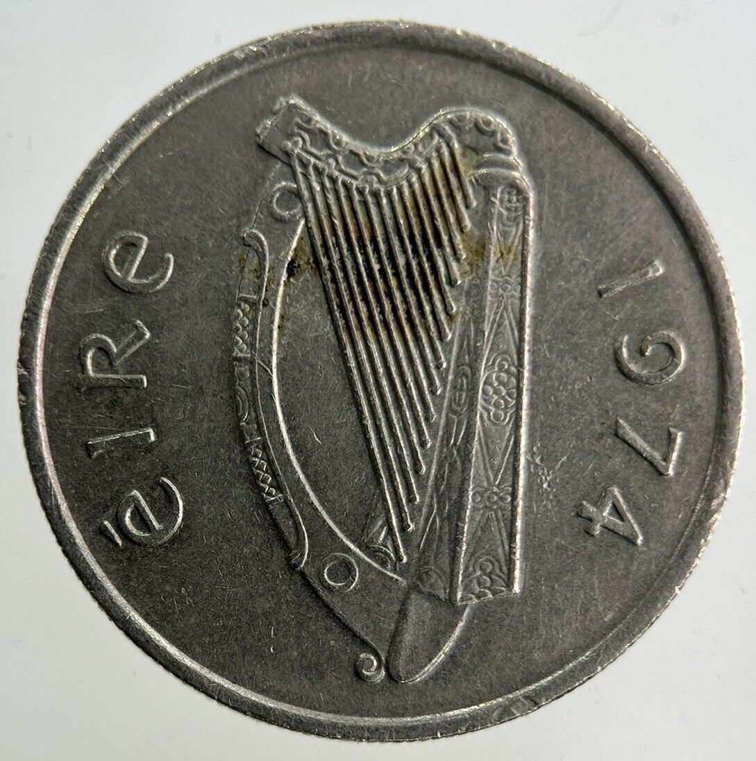 1974 Irish 5p Five-Pence Coin | Fine Collectable Grade