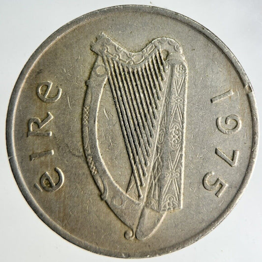 1975 Irish 10p Ten-Pence Coin | Fine Collectable Grade