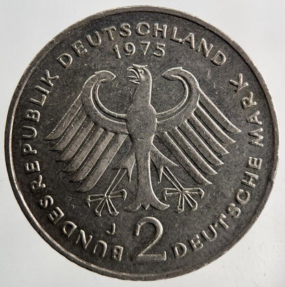 1975 Germany 2 Mark Coin | Fine Collectable Grade