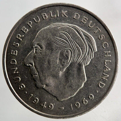 1975 Germany 2 Mark Coin | Fine Collectable Grade