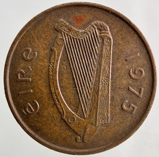 1975 Irish 2p Two-Pence Coin | Fine Collectable Grade