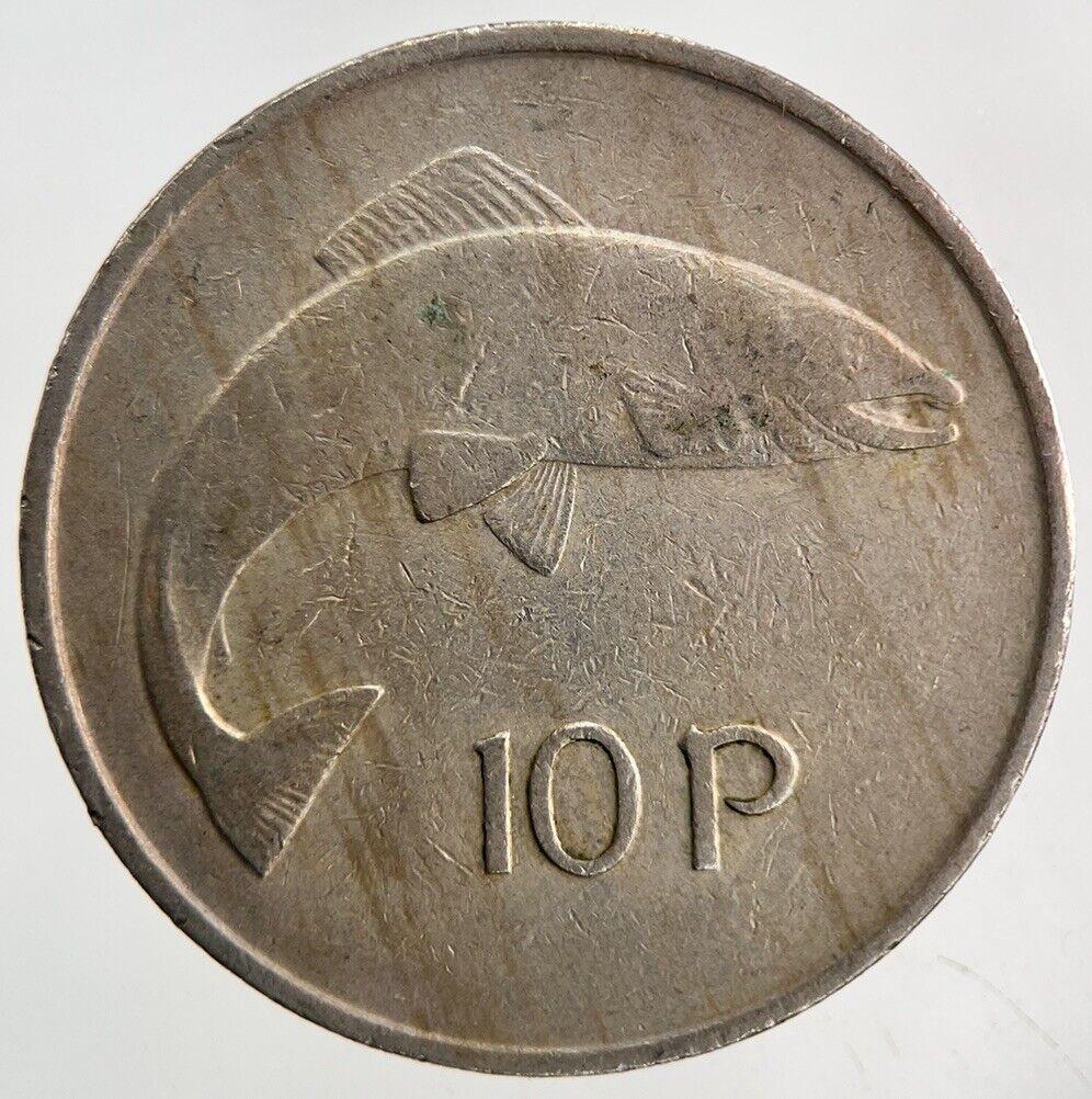 1975 Irish 10p Ten-Pence Coin | Fine Collectable Grade