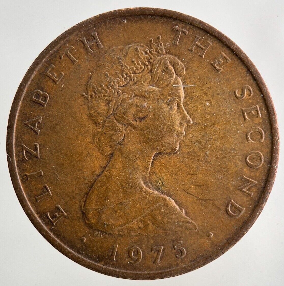 1975 Isle Of Man 2p Two-Pence Coin | Fine Collectable Grade