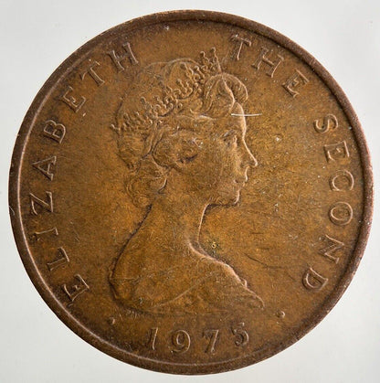 1975 Isle Of Man 2p Two-Pence Coin | Fine Collectable Grade