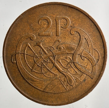 1975 Irish 2p Two-Pence Coin | Fine Collectable Grade