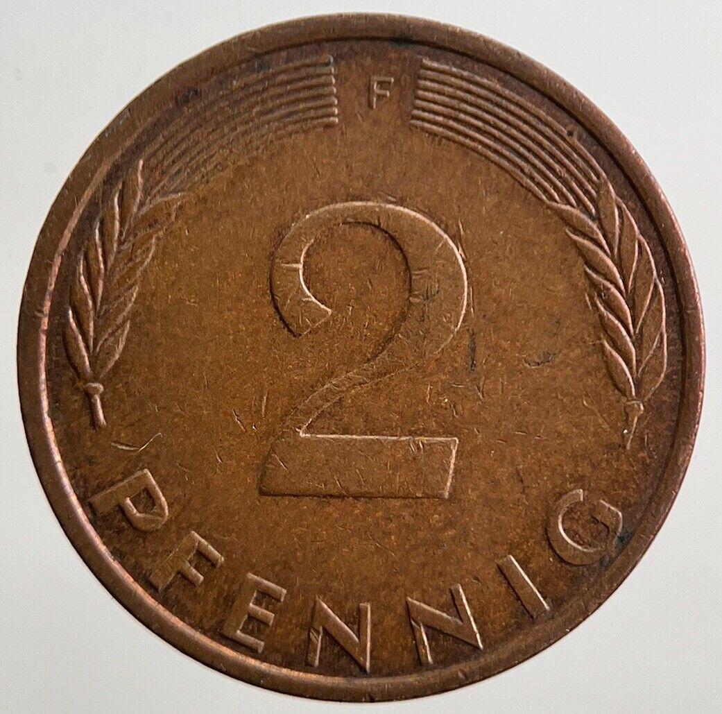 1975 Germany 2 Pfennig Coin | Very High Grade | a4949