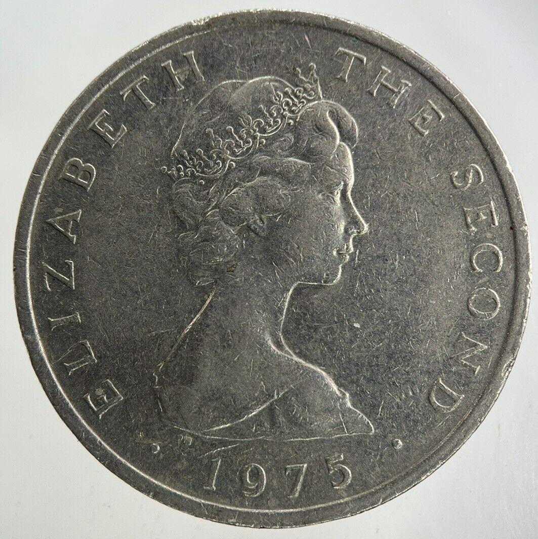 1975 Isle Of Man 10p Ten-Pence Coin | Fine Collectable Grade