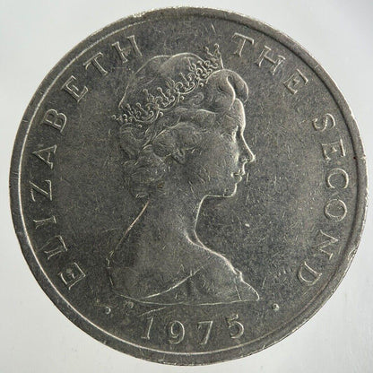 1975 Isle Of Man 10p Ten-Pence Coin | Fine Collectable Grade