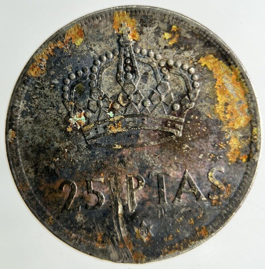 1975 Spain 25 Pesetas Coin | Collectable Grade