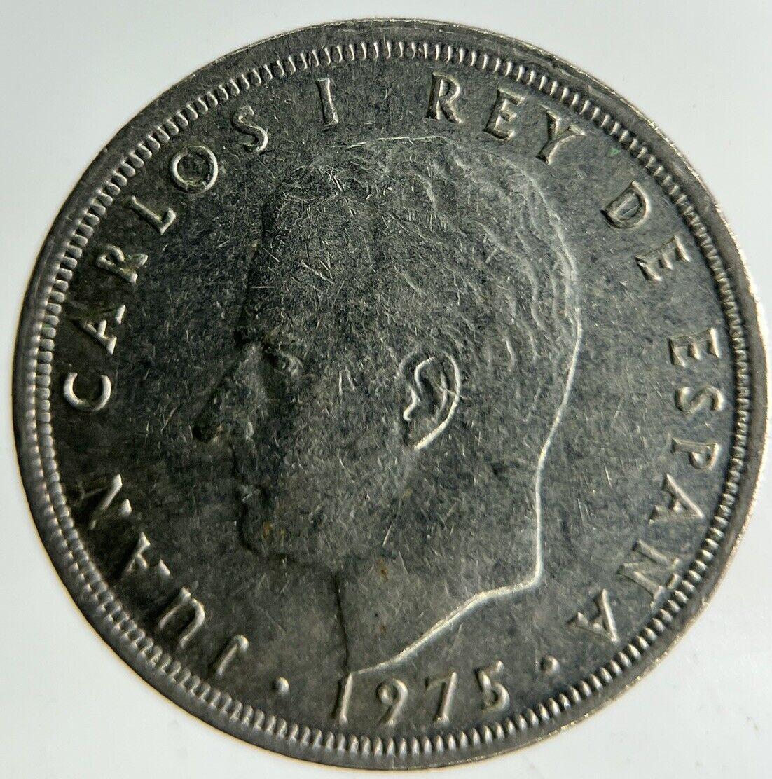 1975 Spain 5 Pesetas Coin | Fine Collectable Grade