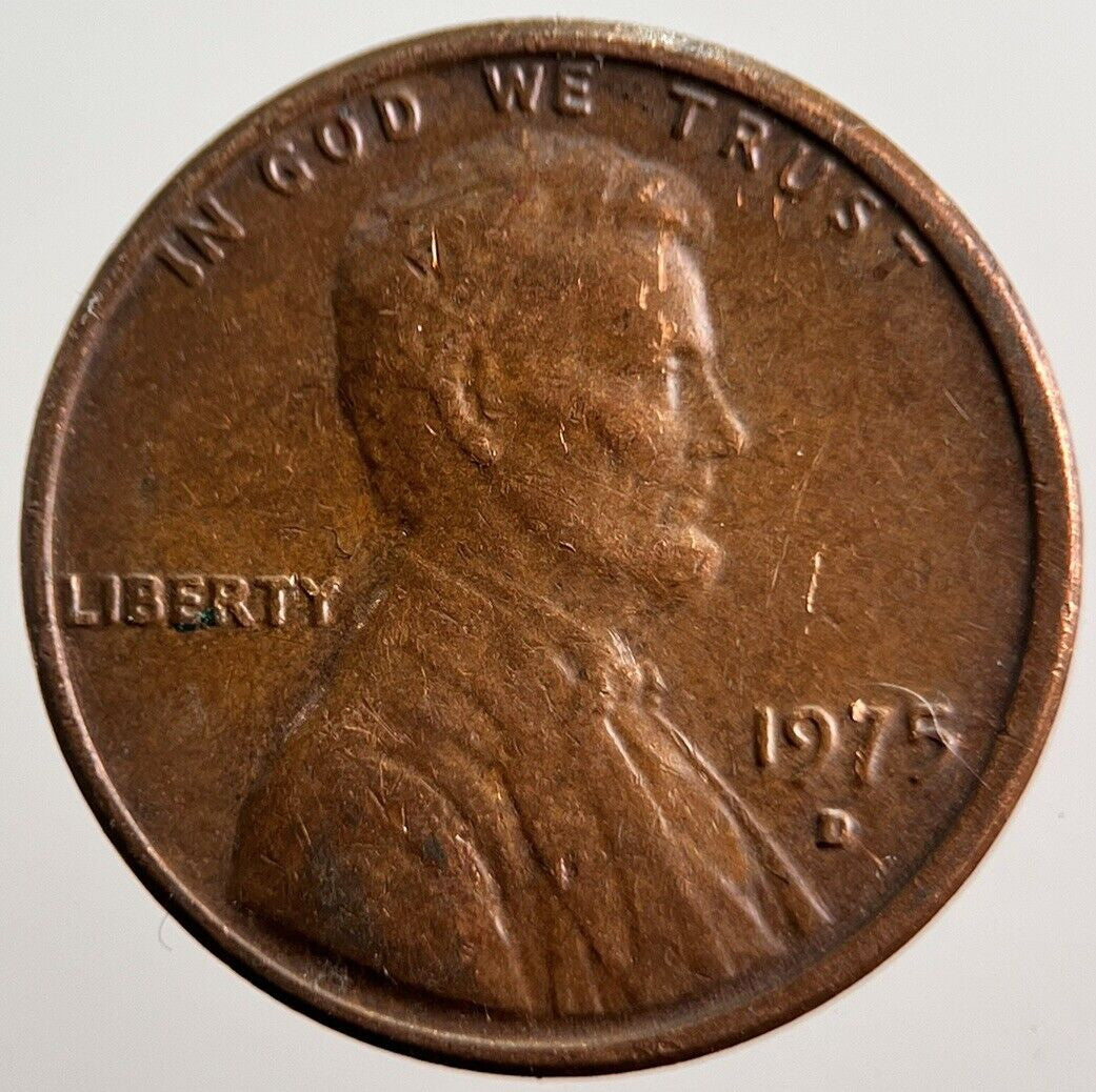 1975-D US USA One Cent Coin | Fine Collectable Grade | a2983