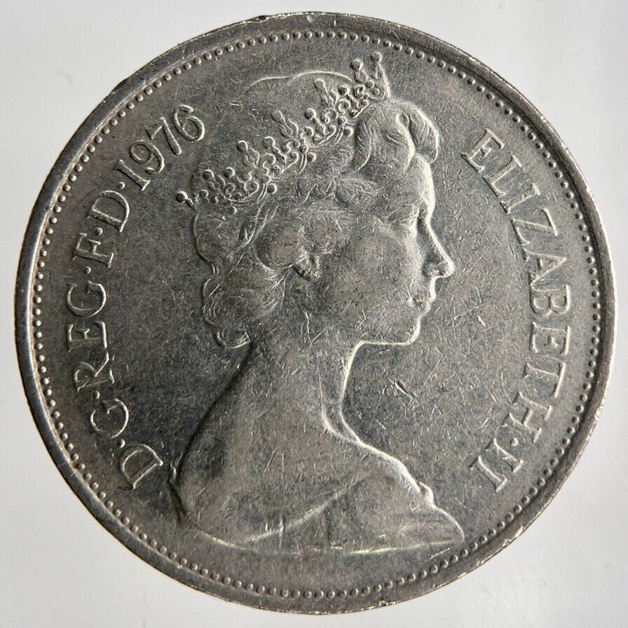 1976 Elizabeth II 10p 10 Ten Pence Coin | Fine Collectable Grade