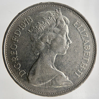 1976 Elizabeth II 10p 10 Ten Pence Coin | Fine Collectable Grade