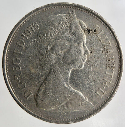 1976 Elizabeth II 10p 10 Ten Pence Coin | Fine Collectable Grade